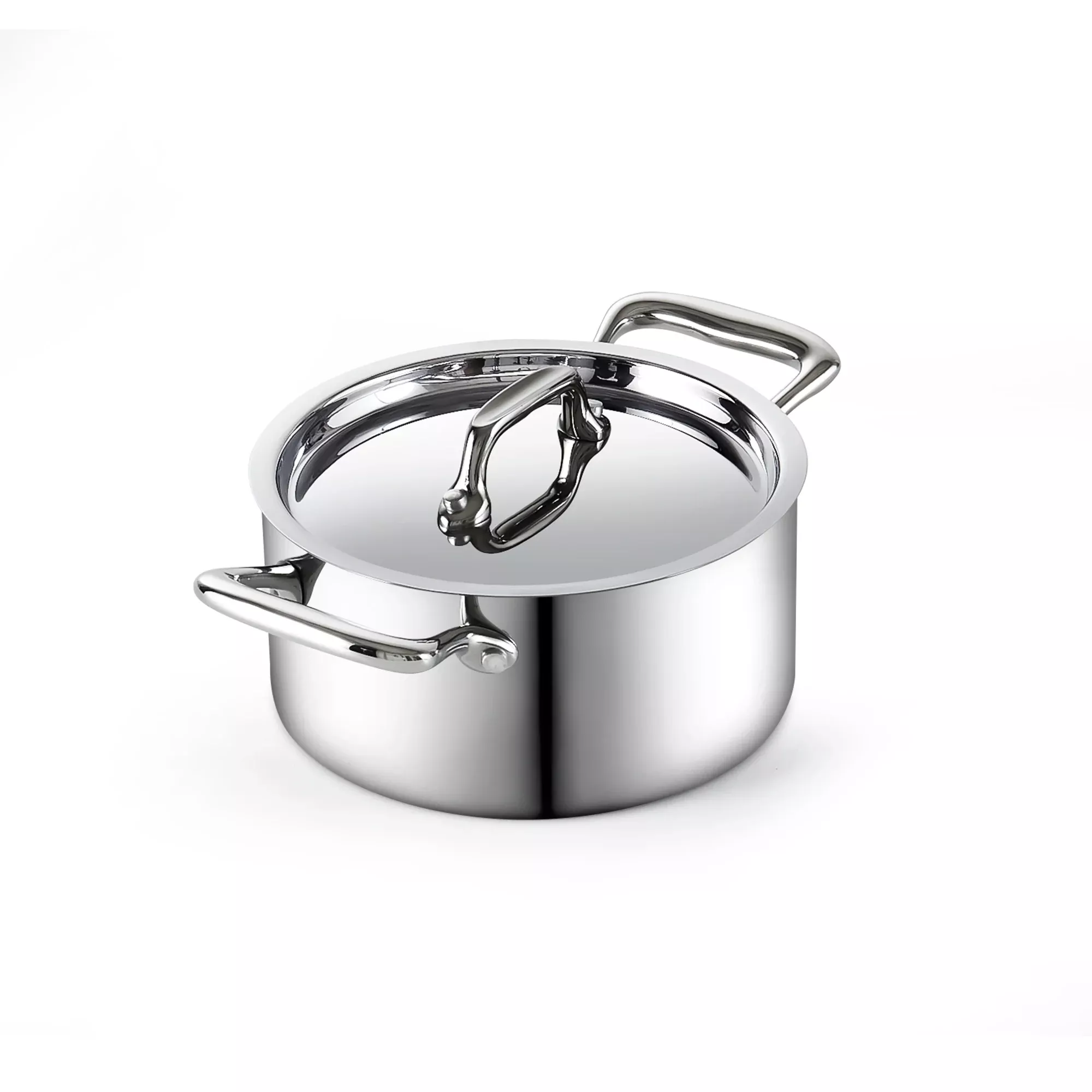 Cooks Standard 0.68-Quart Multi-Ply Clad Stainless Steel Butter Warmer with Lid