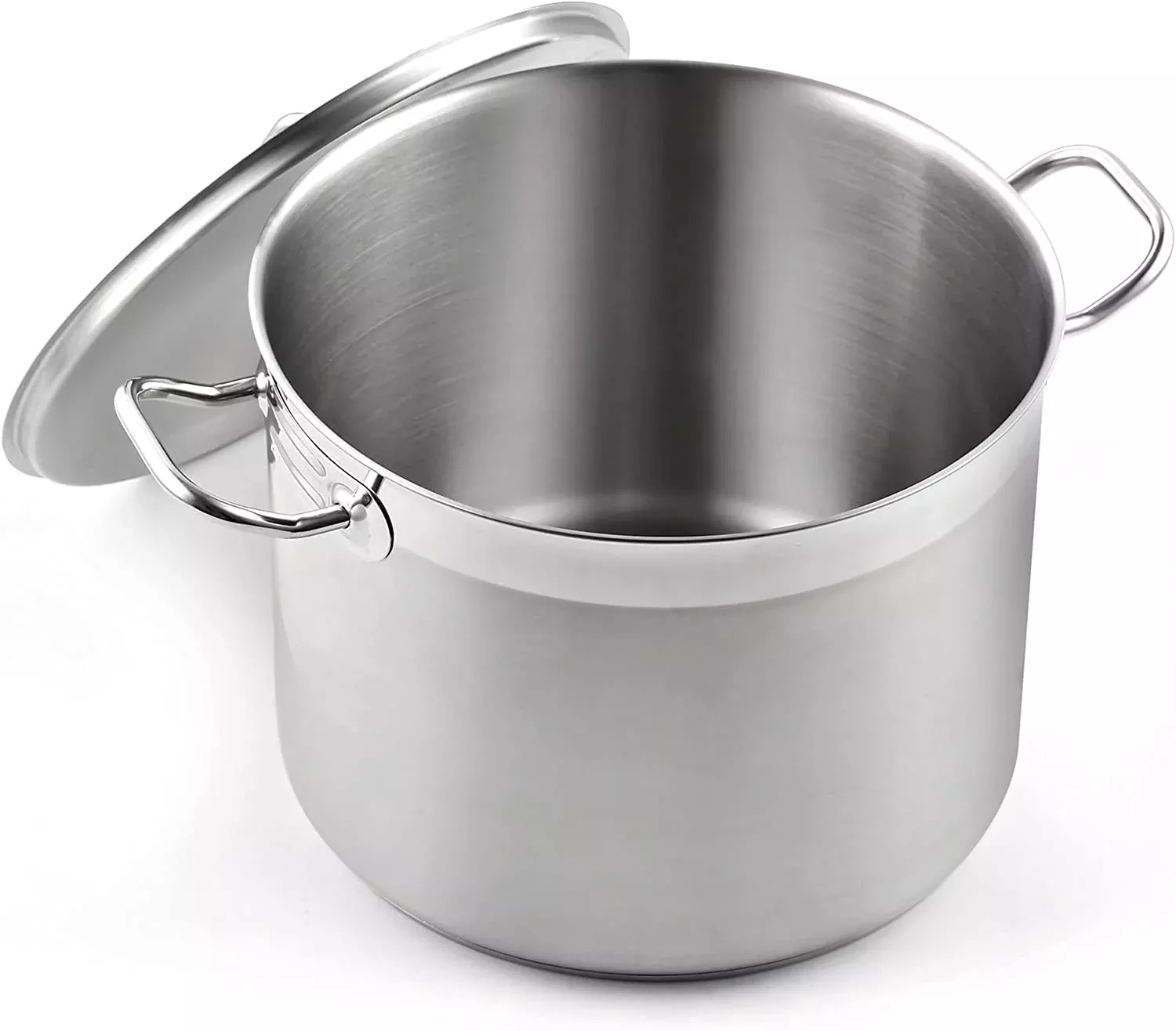 Cooks Standard 24 Quart Professional Grade Stainless Steel Stockpot with Lid Silver