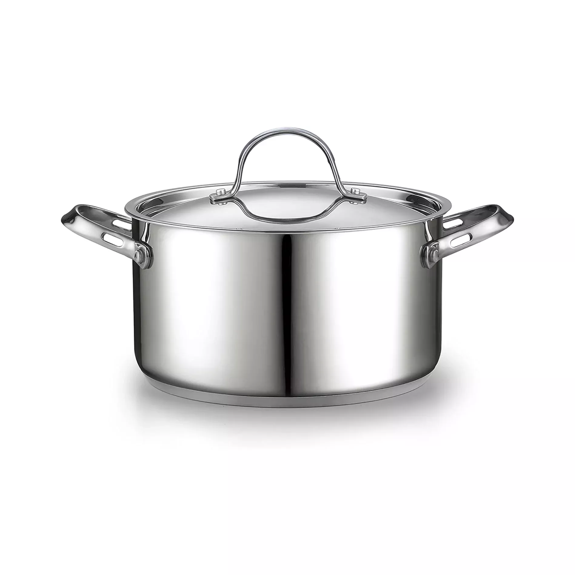 Cooks Standard Stainless Steel Stock Pot - Induction Deep Cookware
