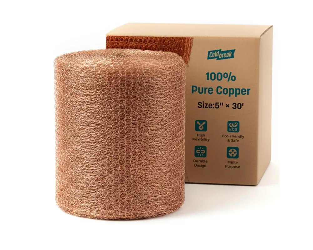 Copper Mesh, 100% Pure Copper