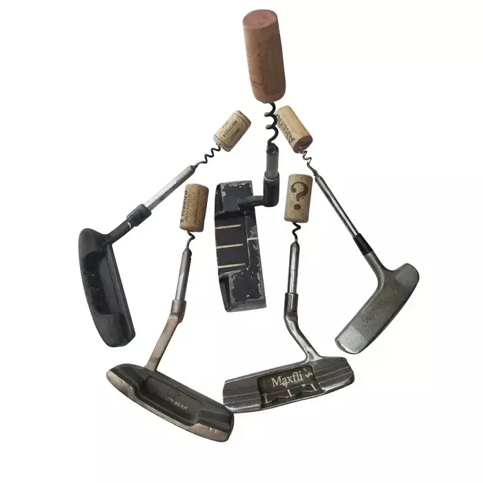 Corkscrew with Putter Handle