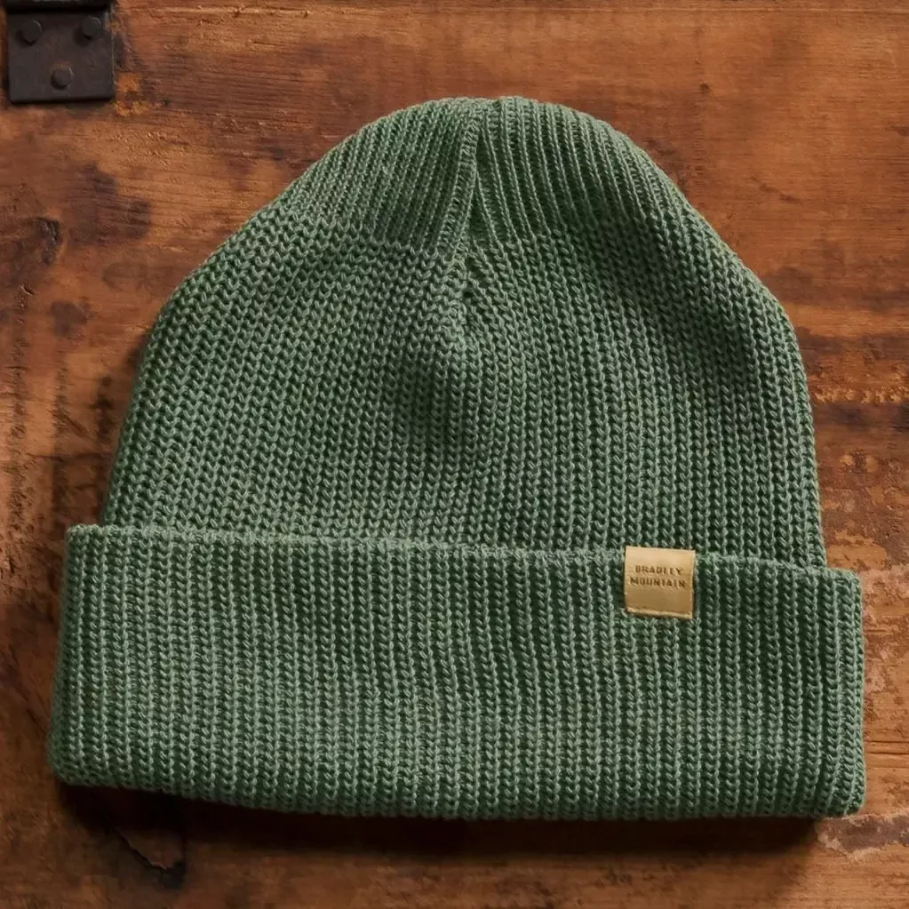 Cotton Watch Cap Wasabi