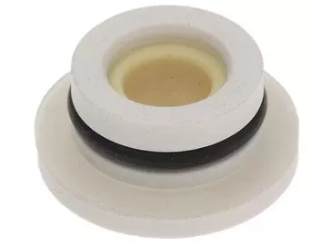 Crathco FROSTY Rulon Shaft Seal Bushing with Black O-Ring