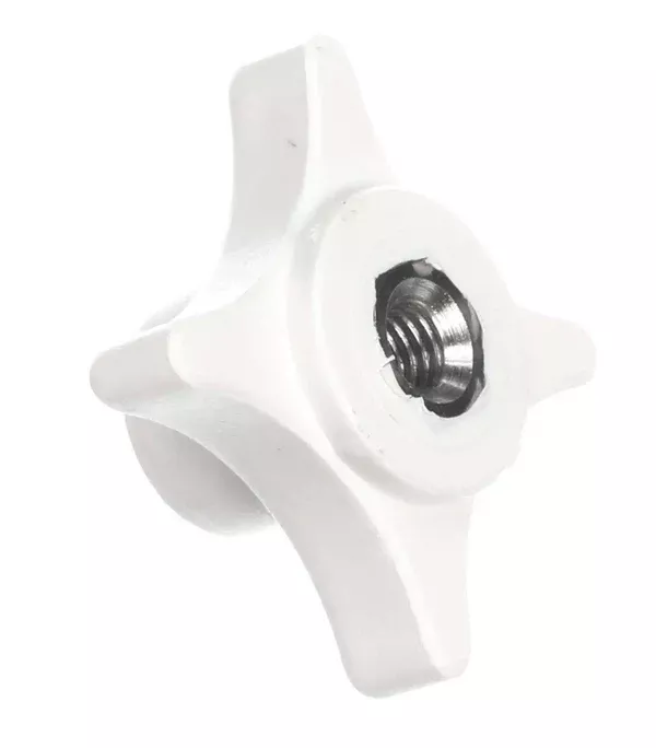 Crathco-SPM Auger Spiral Knob, WHITE, 2 Pieces