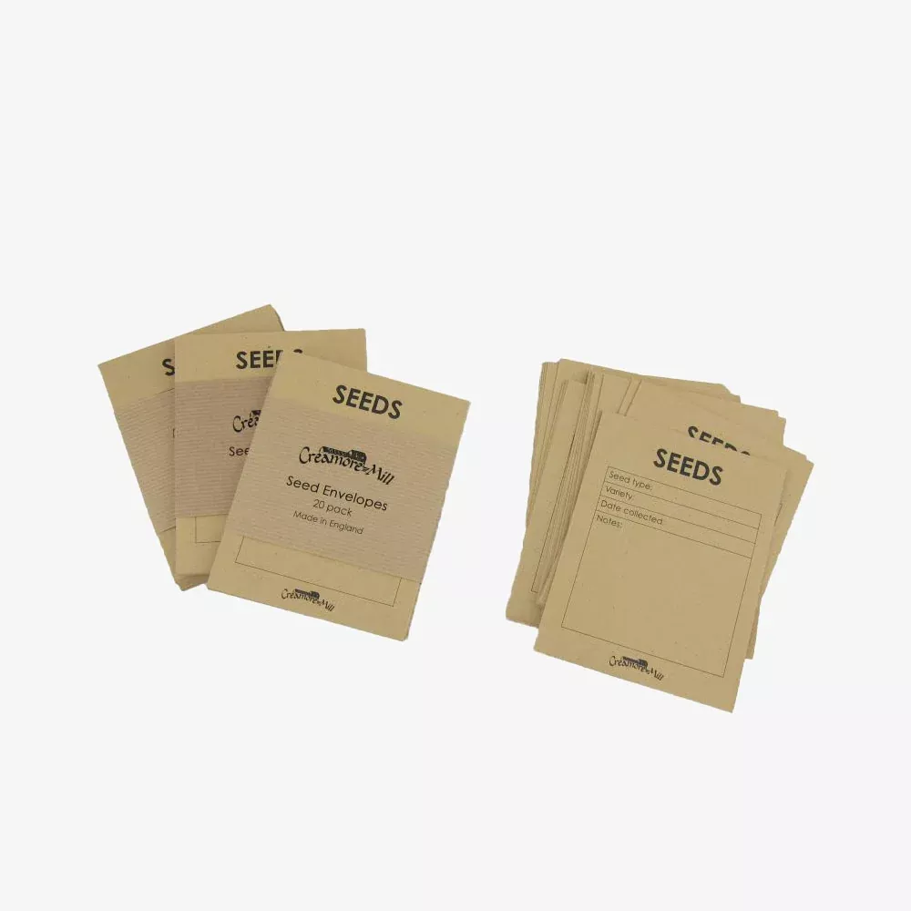 Creamore Mill Seed Envelopes, Pack of 20