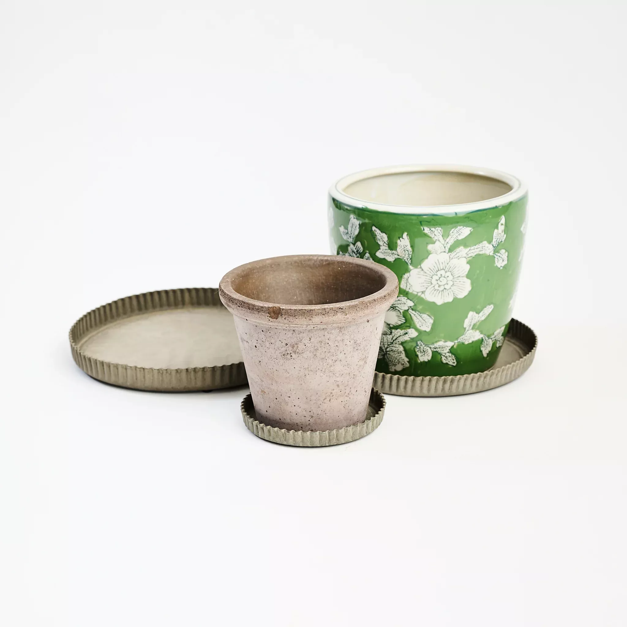 Crimped Steel Saucer