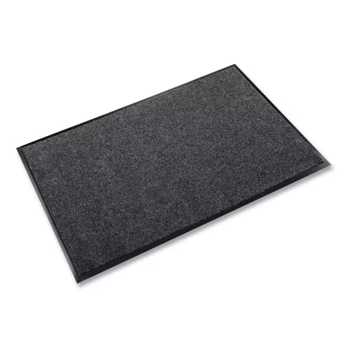 Crown ET 0048CH EcoStep 48 in. x 96 in. Rectangular Wiper Mat - Charcoal