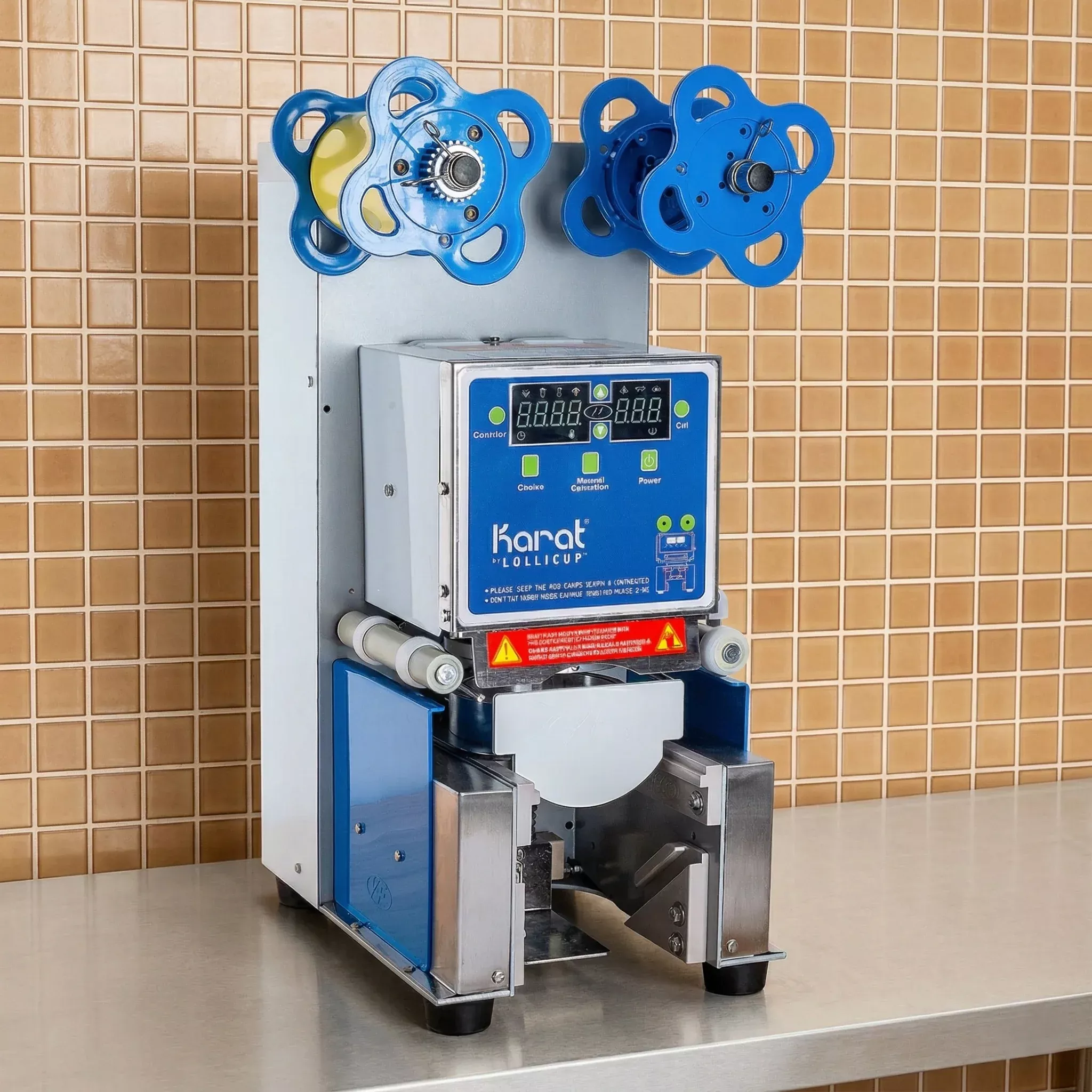 Cup Sealing Machine (UL, EPH Classified), with 95mm cutter rim - 1 Unit