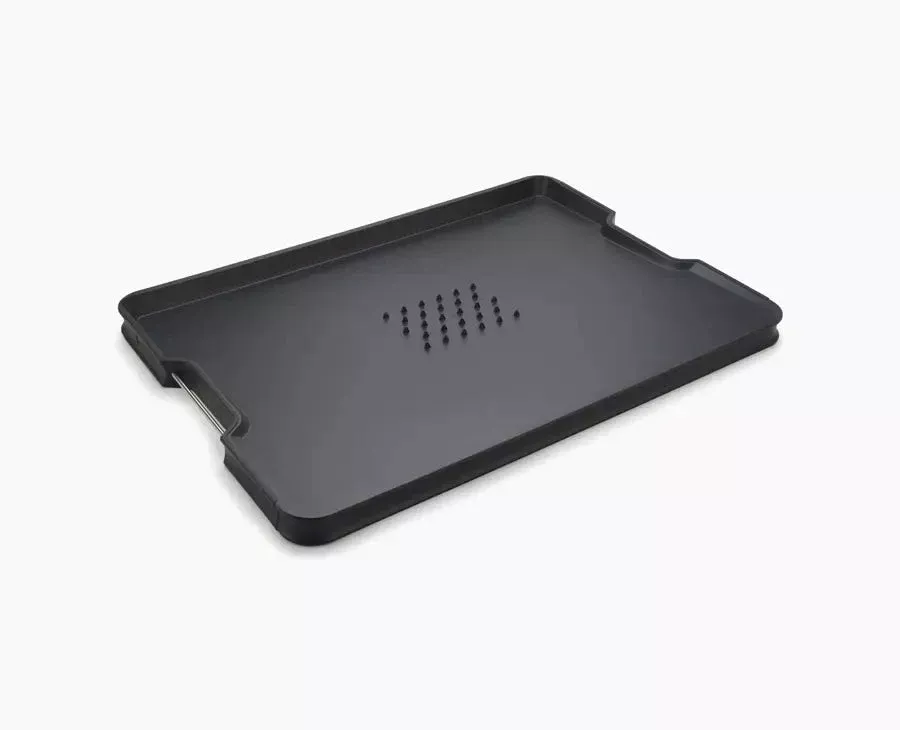 Cut&Carve™ Plus Multi-function Black Cutting Board