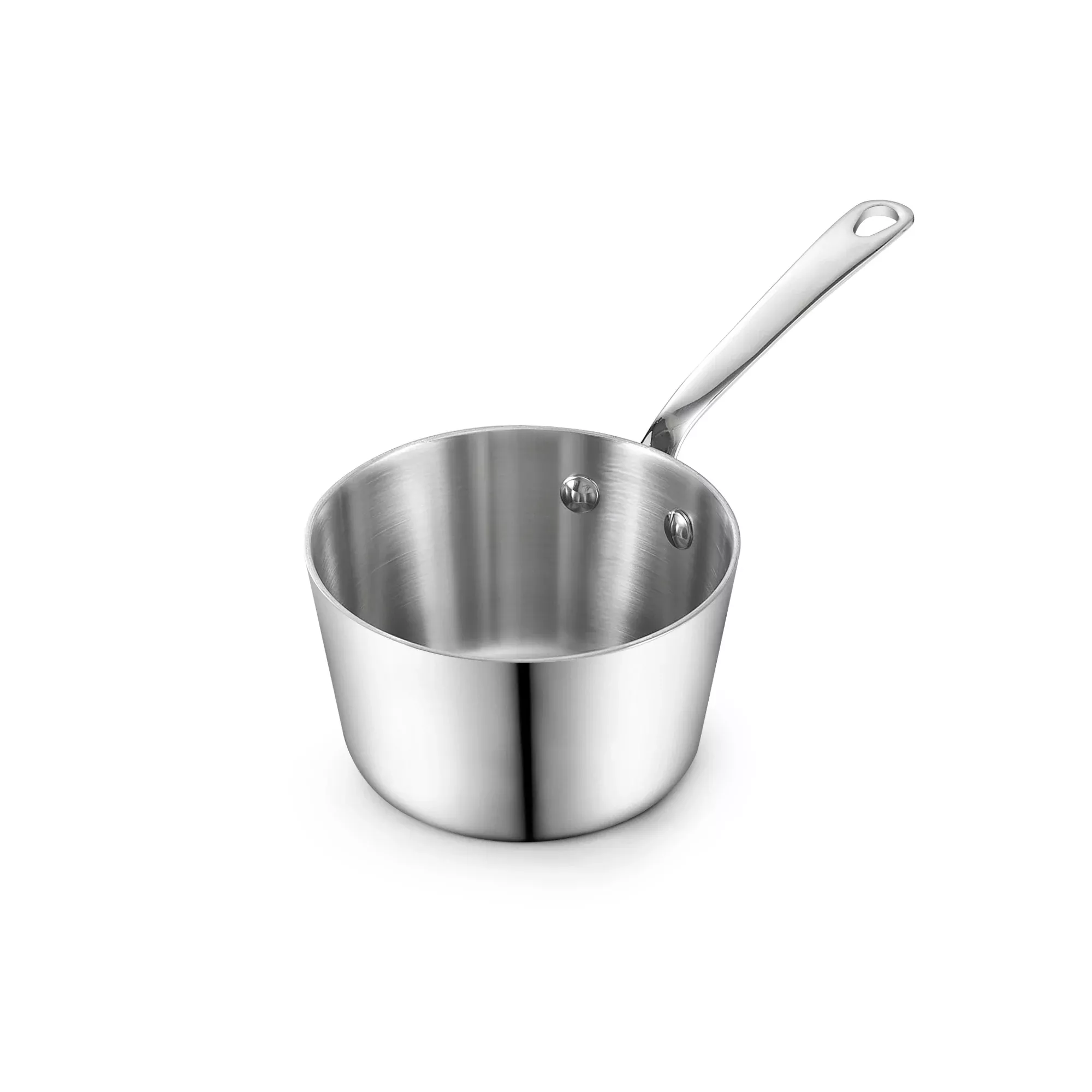 D&M 0.39-Quart Multi-Ply Clad Stainless Steel Butter Warmer