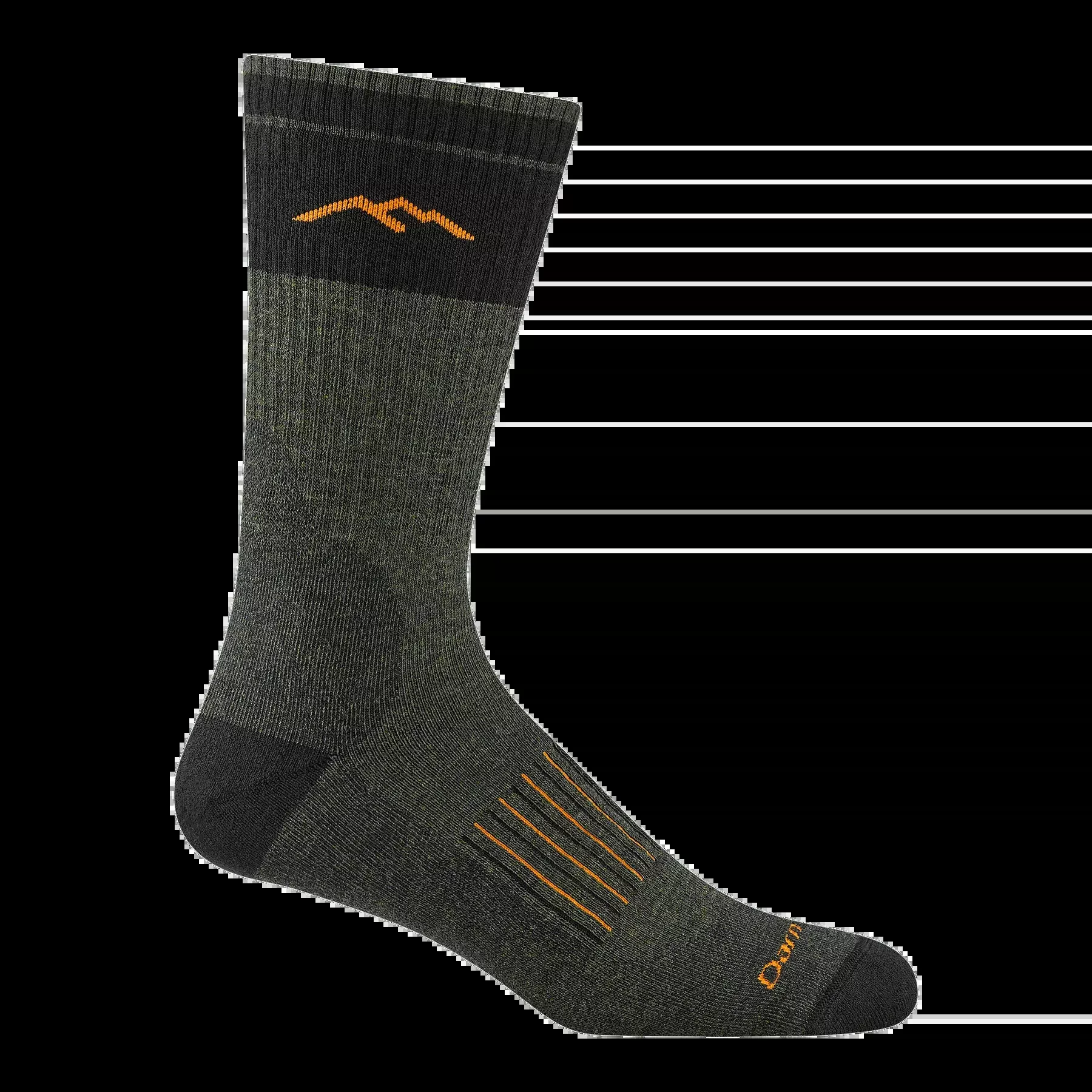 Darn Tough Men's Boot Heavyweight Hunting Sock - Forest 2101