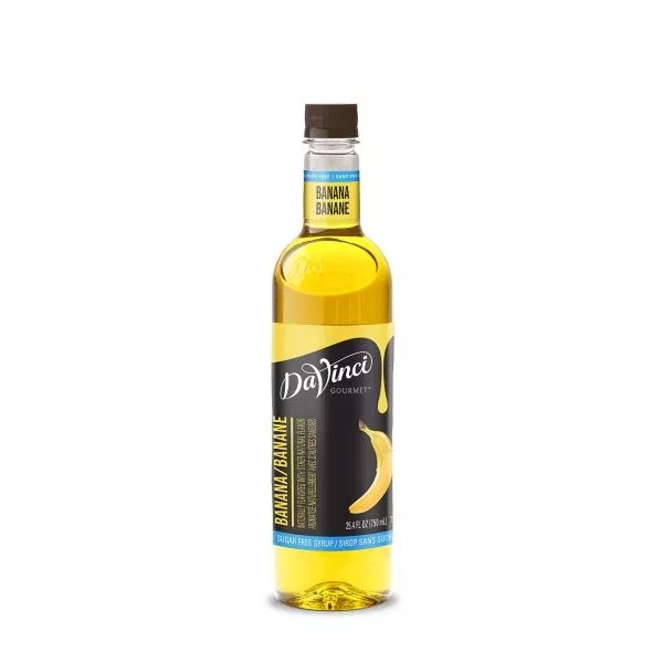 DaVinci Sugar Free Banana Syrup - Bottle (750mL)