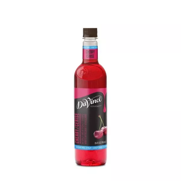 DaVinci Sugar Free Cherry Syrup - Bottle (750mL)