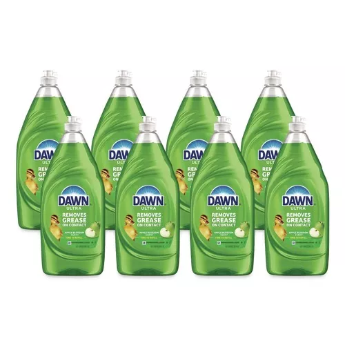 Dawn 80847487 Ultra 38 oz Liquid Dish Detergent - Apple Blossom Scent (8/Carton)