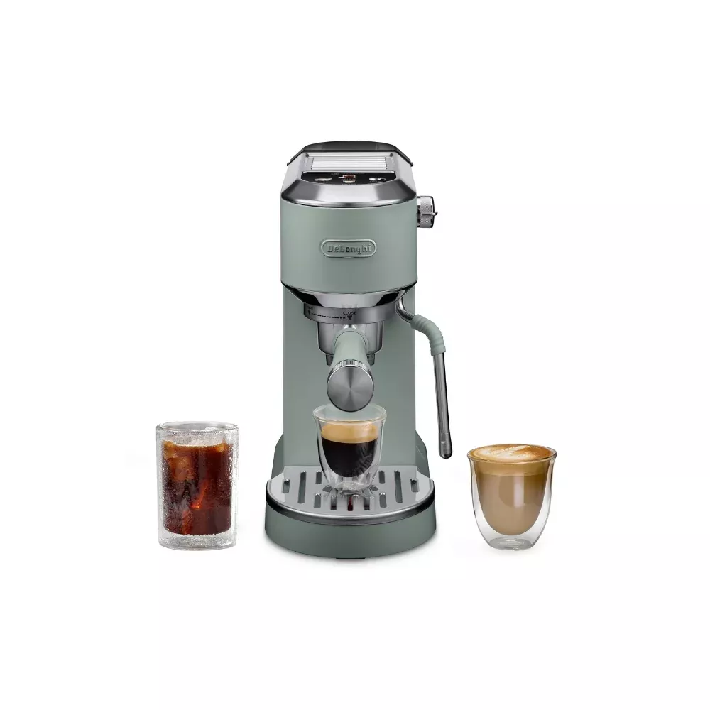 De'Longhi Dedica Duo Espresso Machine with Cold Brew - Pistachio