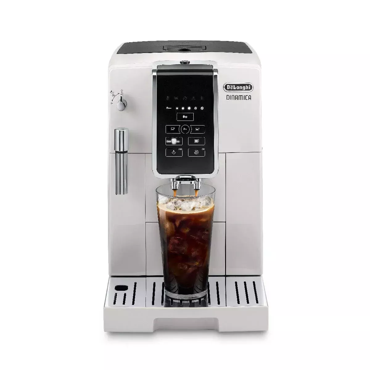 De'Longhi Dinamica Super Automatic Espresso & Coffee Machine - ECAM35020W (White)