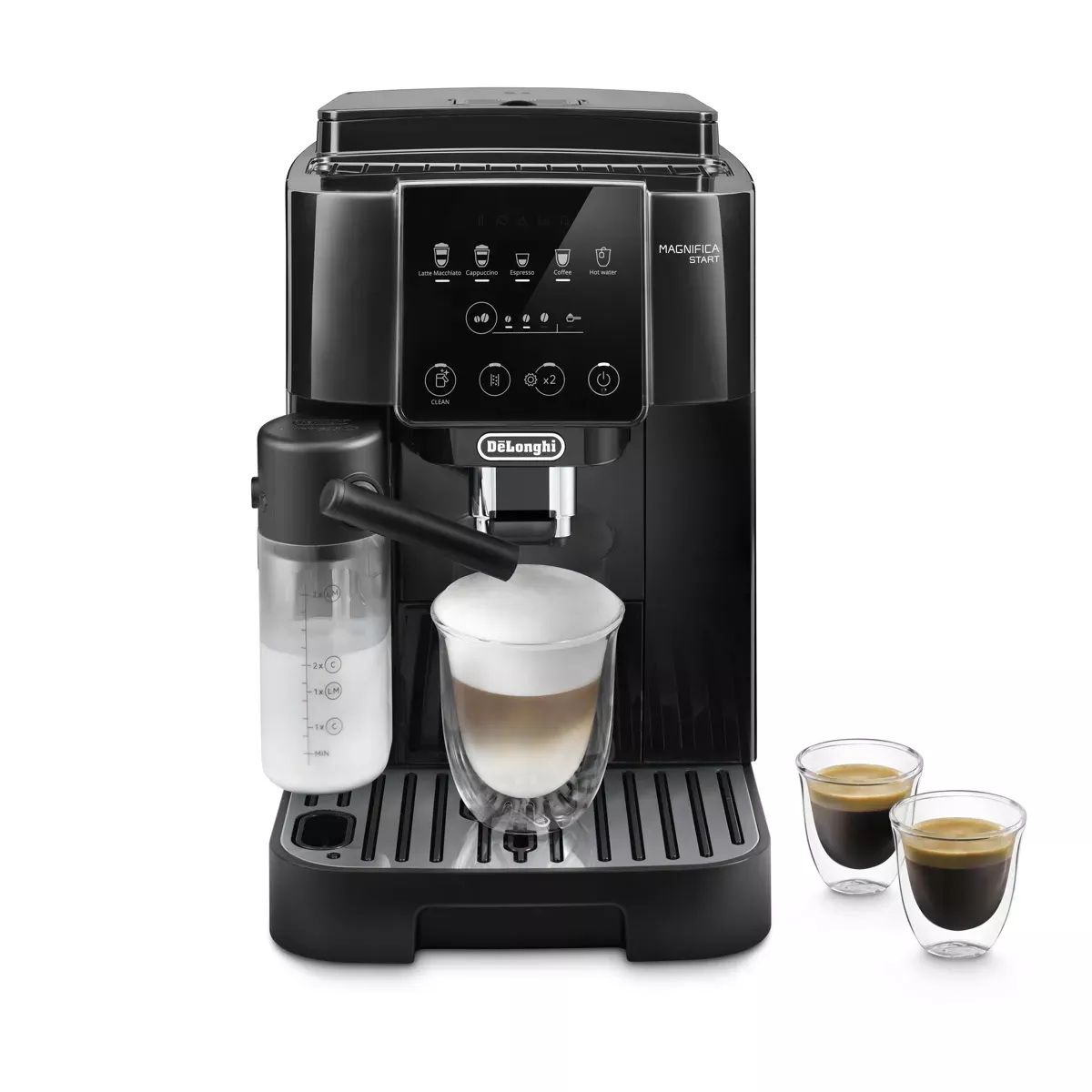 De'Longhi Magnifica Start Super Automatic Espresso Machine with LatteCrema System ECAM22080B (Black)