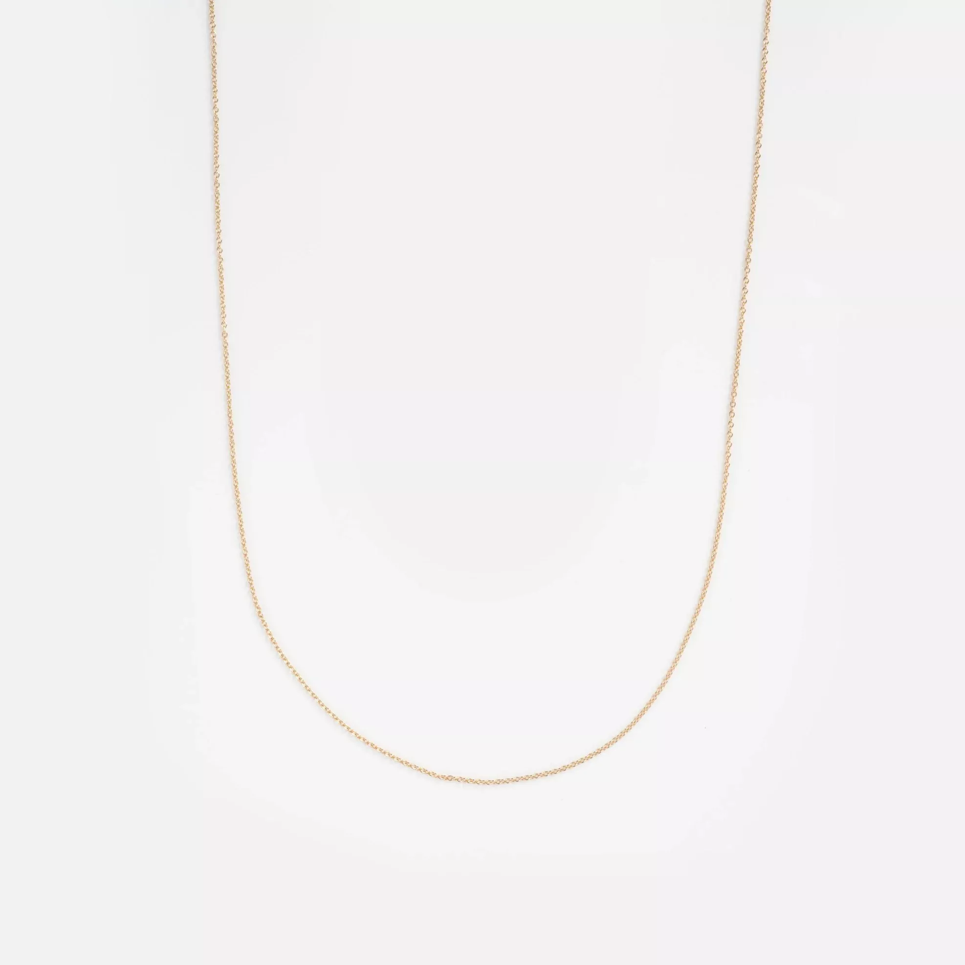 Delicate Chain Necklace Gold Fill