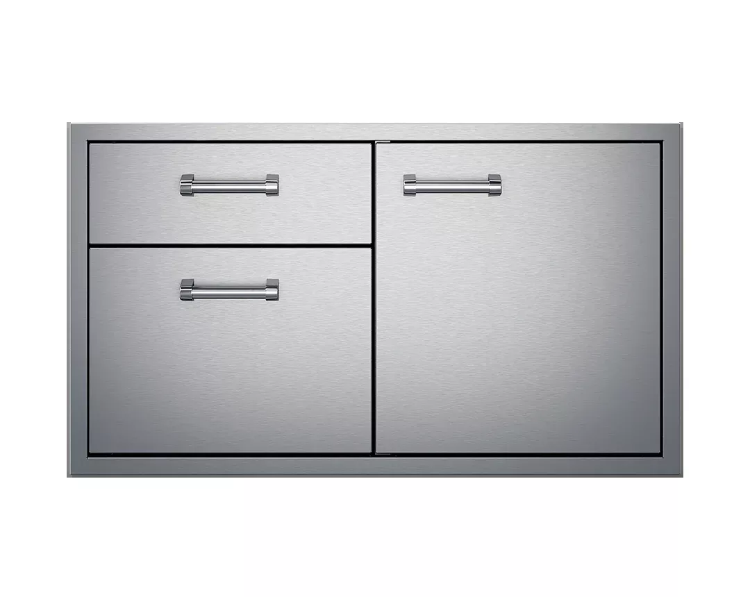 Delta Heat, 36" 2-Drawer/Door Combo - DHDD362-B