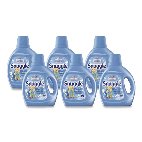 Dial 72613 47452 66 oz. Bottle Liquid Fabric Conditioner - Blue Sparkle Cuddle-Up Fresh (6/Carton)