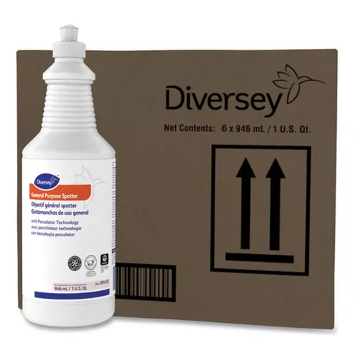 Diversey Care 101109763 Floral Scent 1 Quart Squeeze Bottle General Purpose Spotter with Percolator Technology (6/Carton)