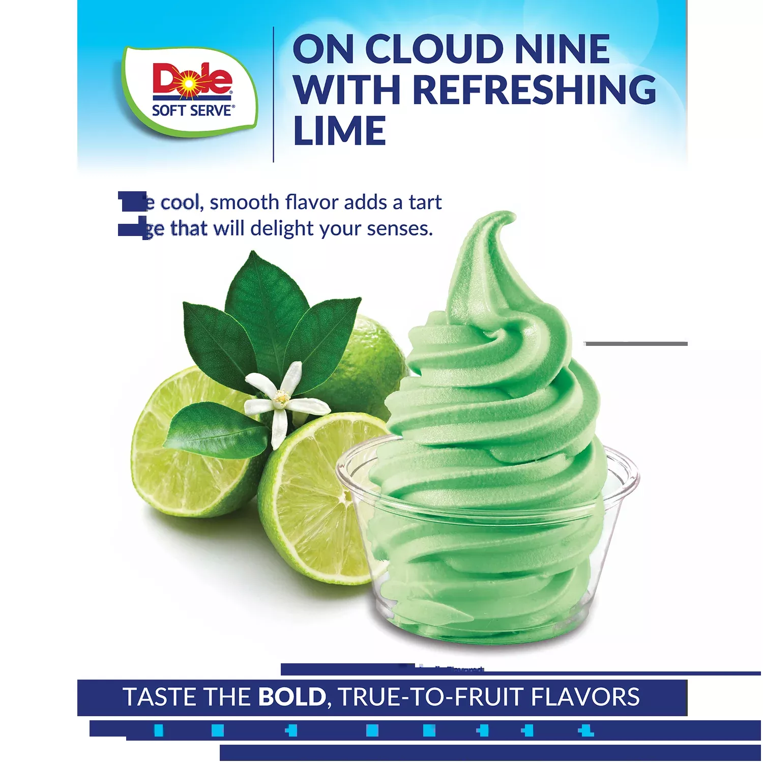 Dole Soft Serve Mix - Lime- Bag (4.4 lbs)
