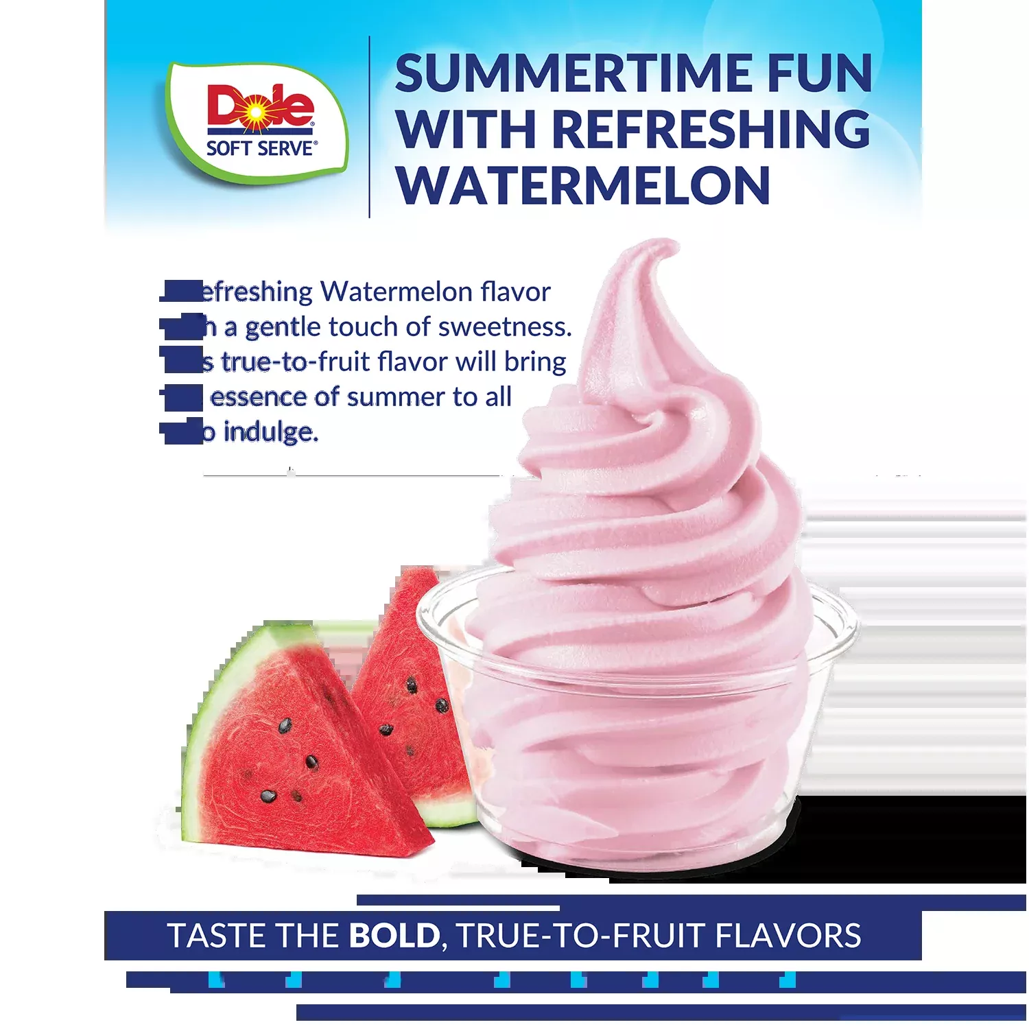 Dole Soft Watermelon Serve Mix - Bag (4.4 lbs)