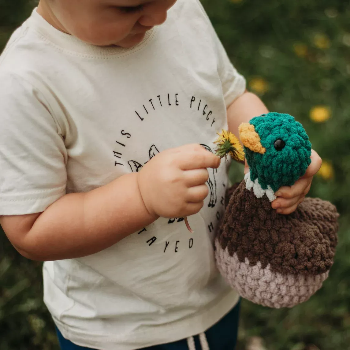 Drake the Mallard Duck Crochet Plush Toy
