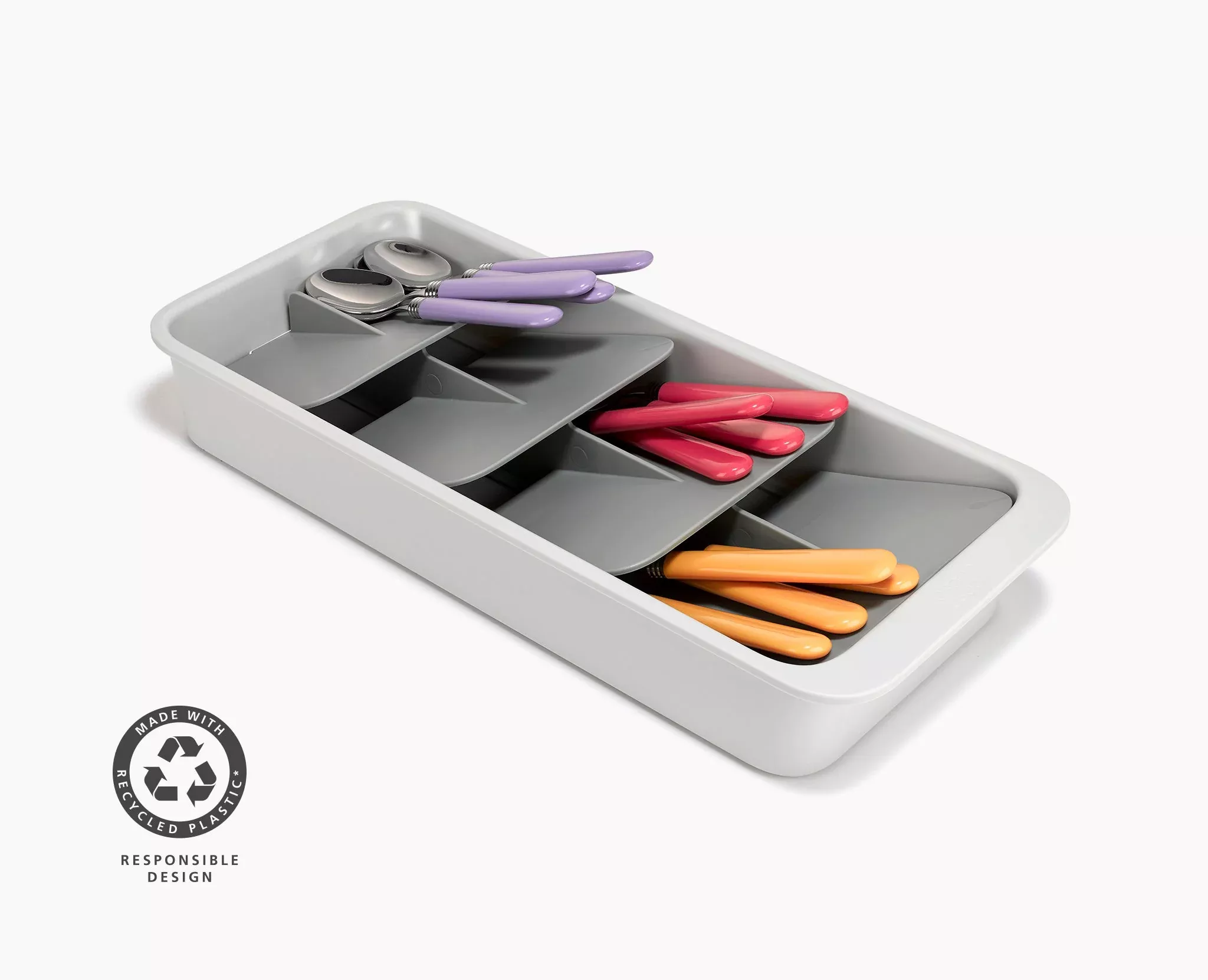 DrawerStore™ Large Tiered Cutlery Organizer