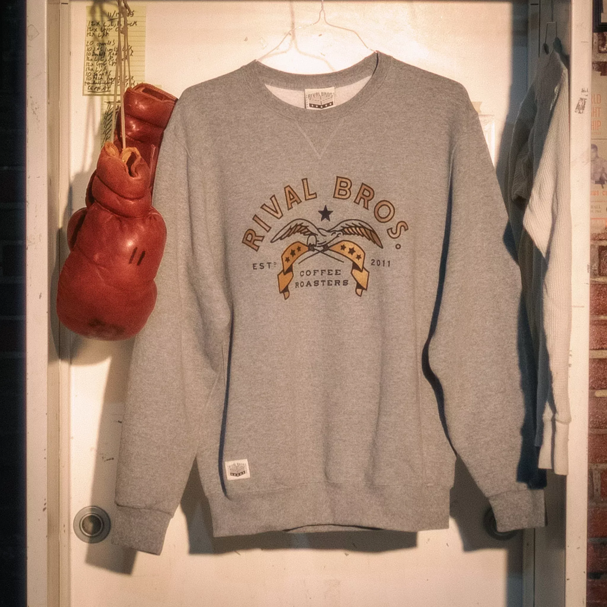 Eagle Crewneck | Sport Grey