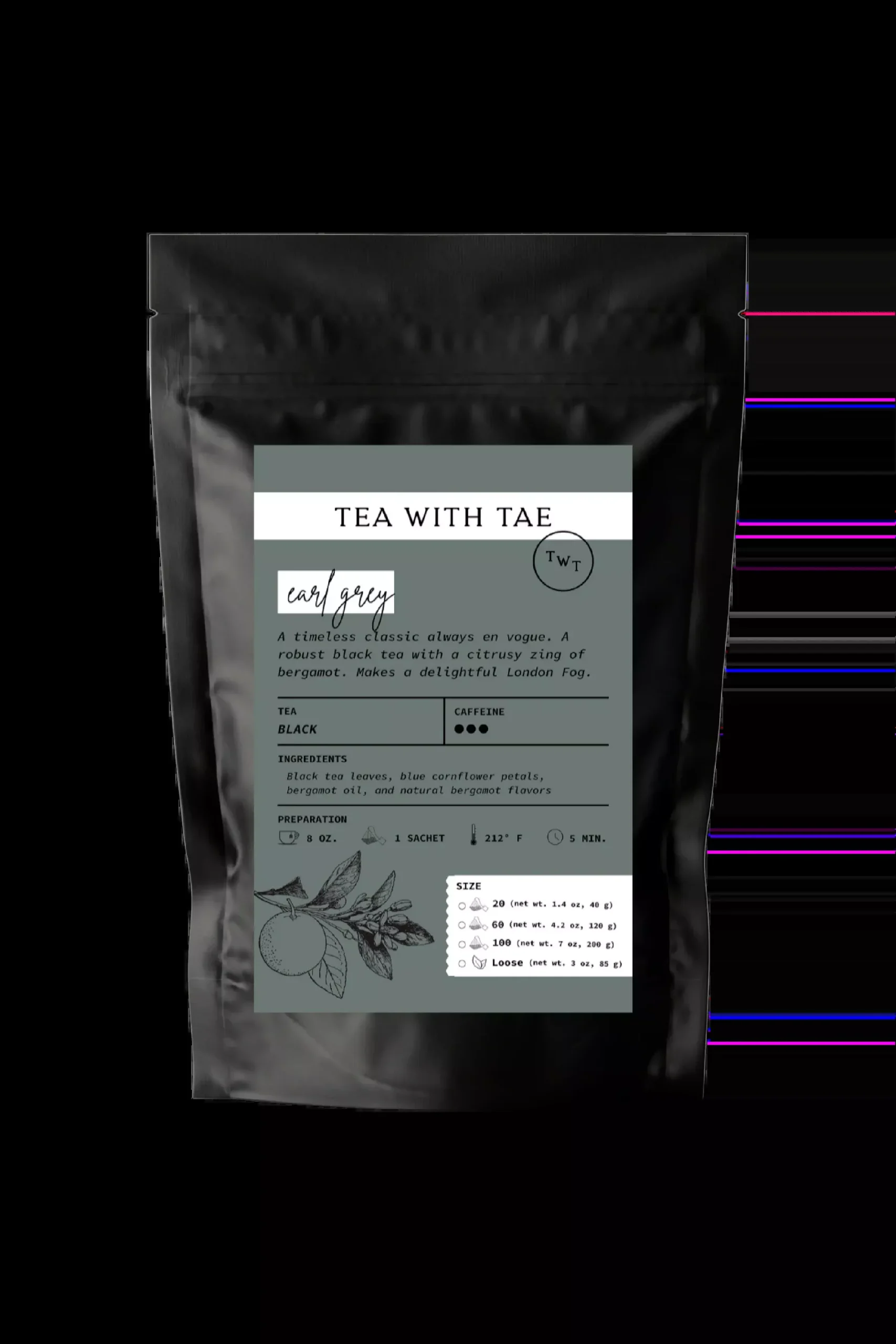 Earl Grey Black Tea Pouch