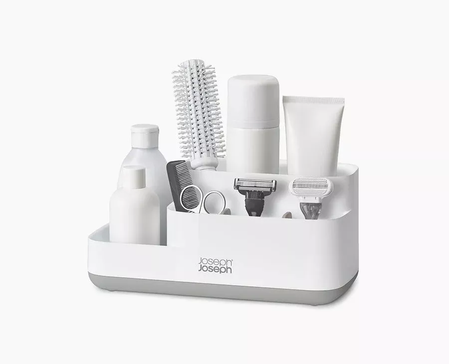 EasyStore™ Light Gray Bathroom Storage Caddy