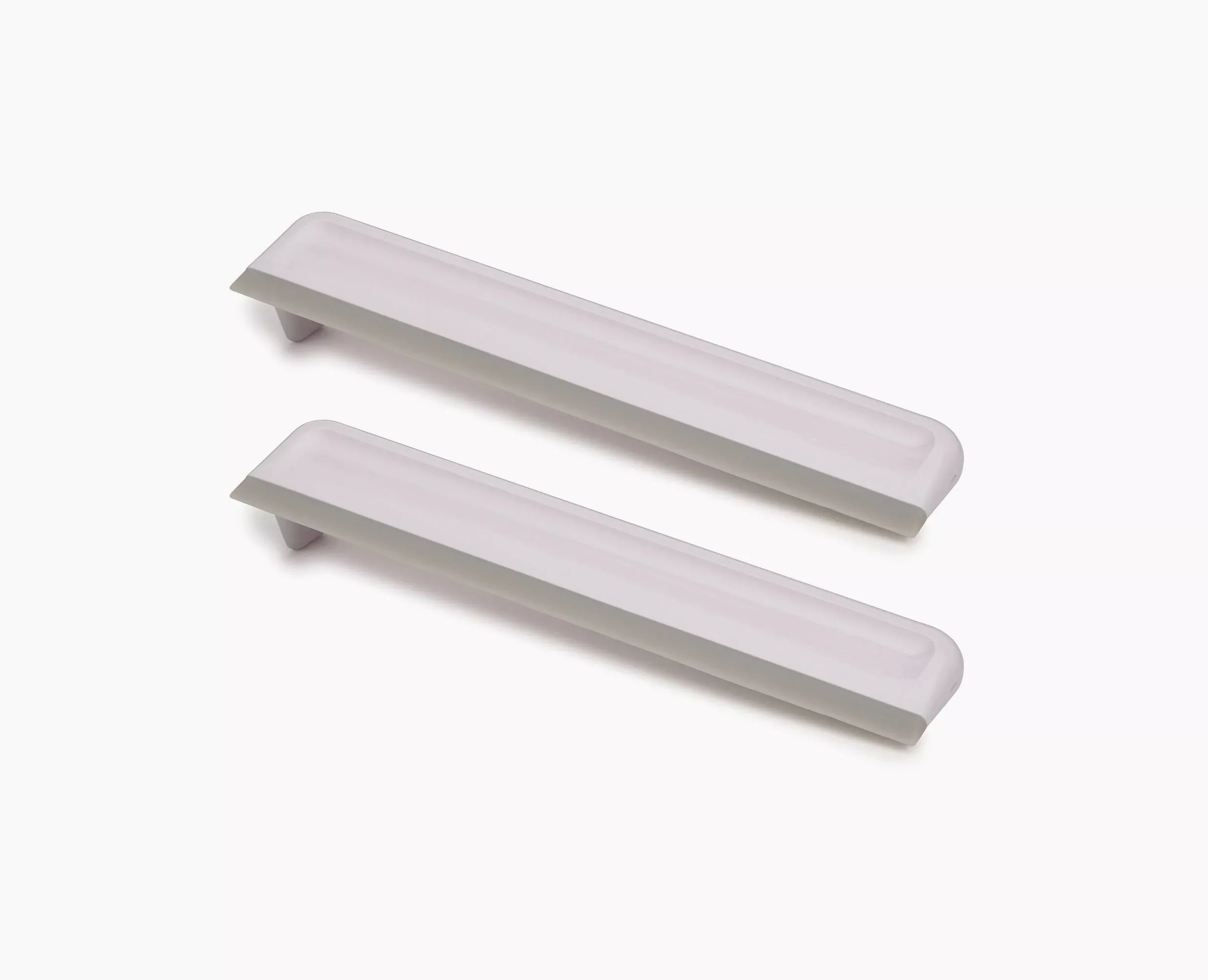EasyStore™ Pack of 2 Light Gray Shower Squeegees