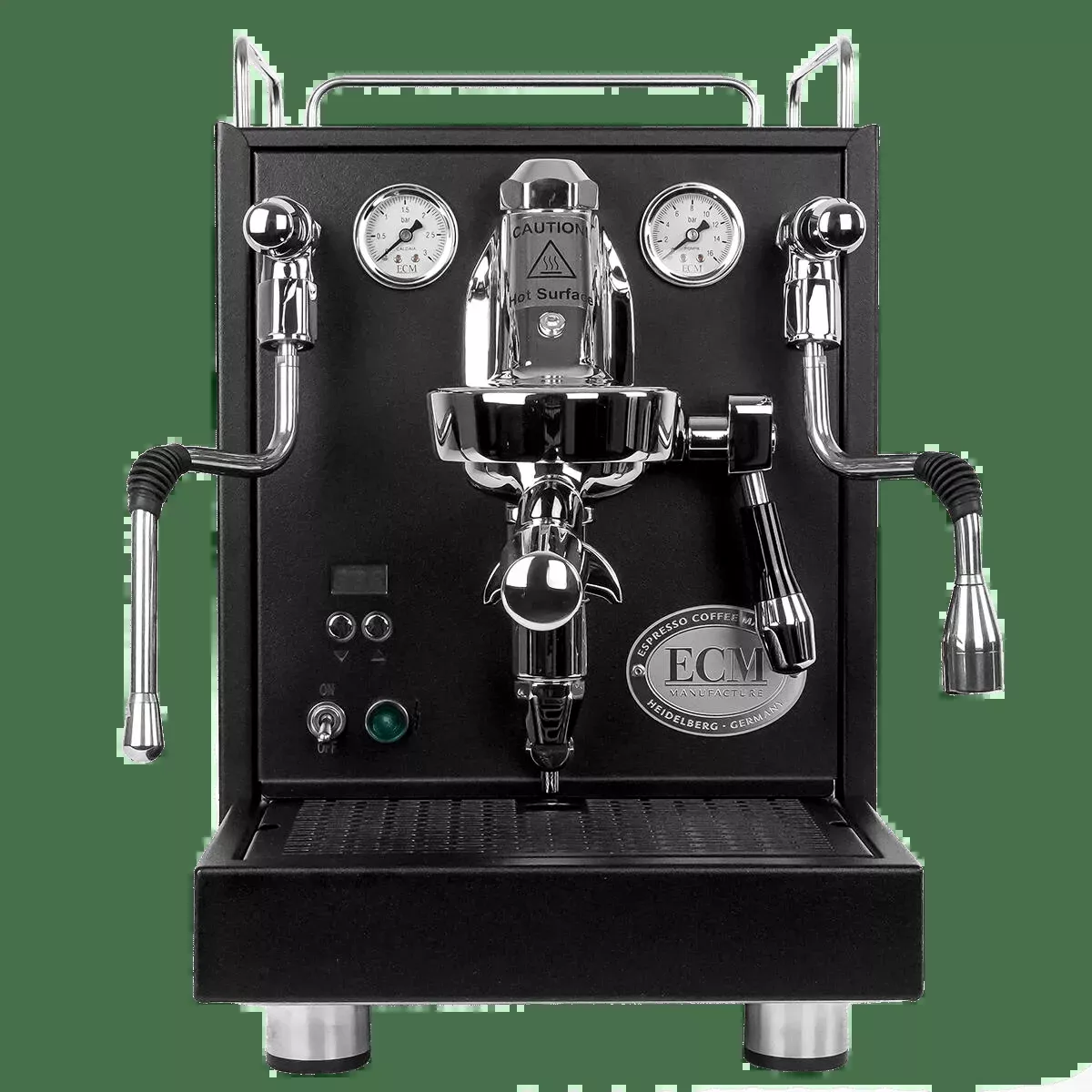 ECM Mechanika Max Heat Exchanger (HX) Espresso Machine with PID (Black)