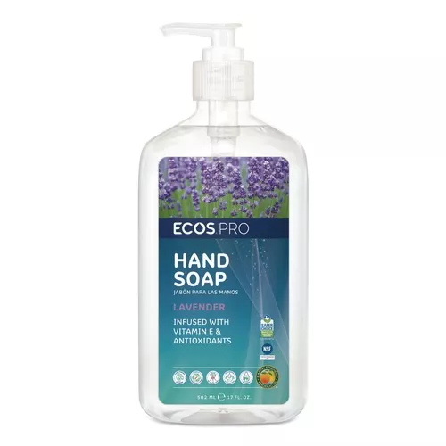 ECOS PRO PL9665/6 17 oz. Liquid Hand Soap - Lavender Scent