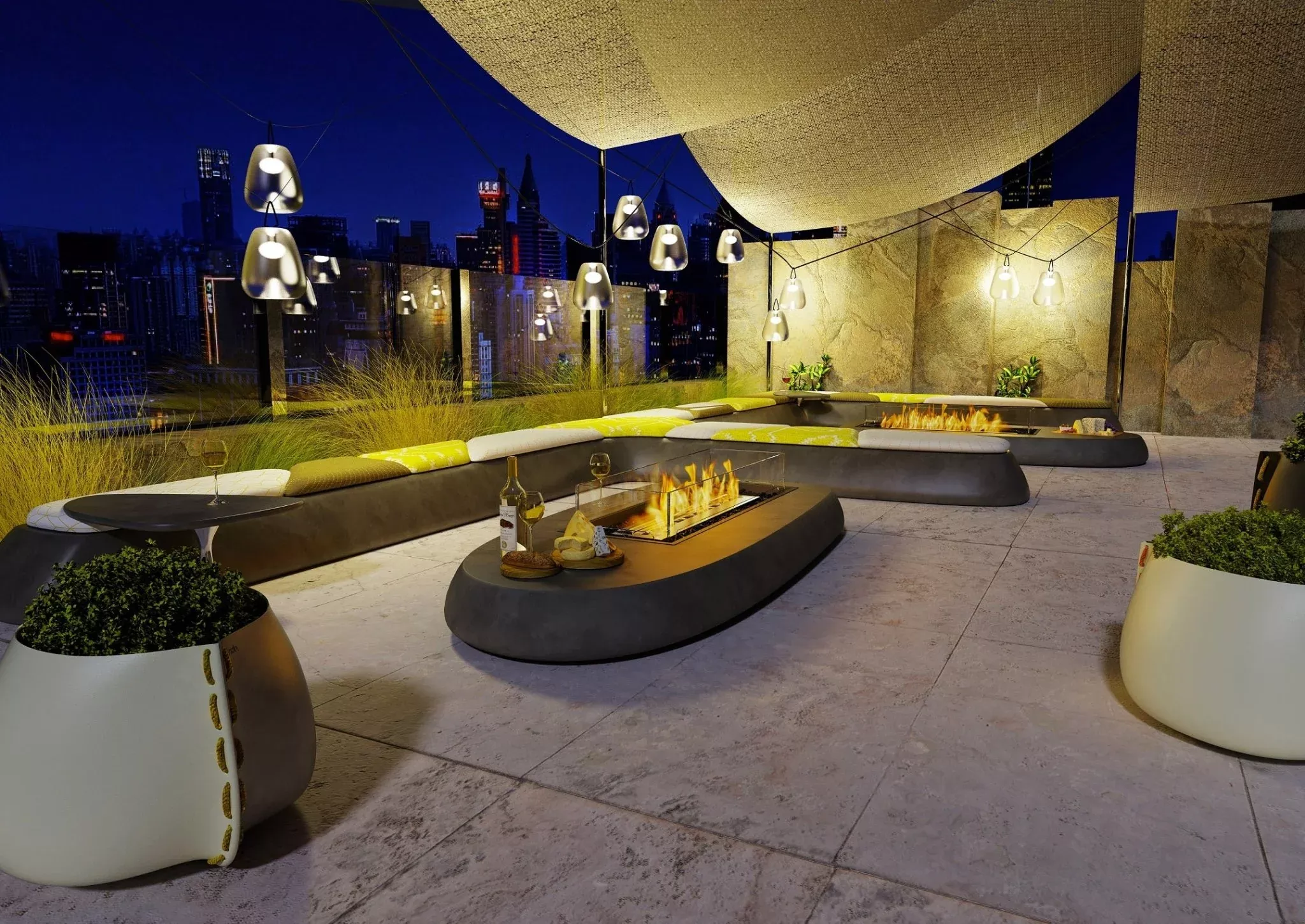 EcoSmart Fire Linear 50 Fire Pit Kit
