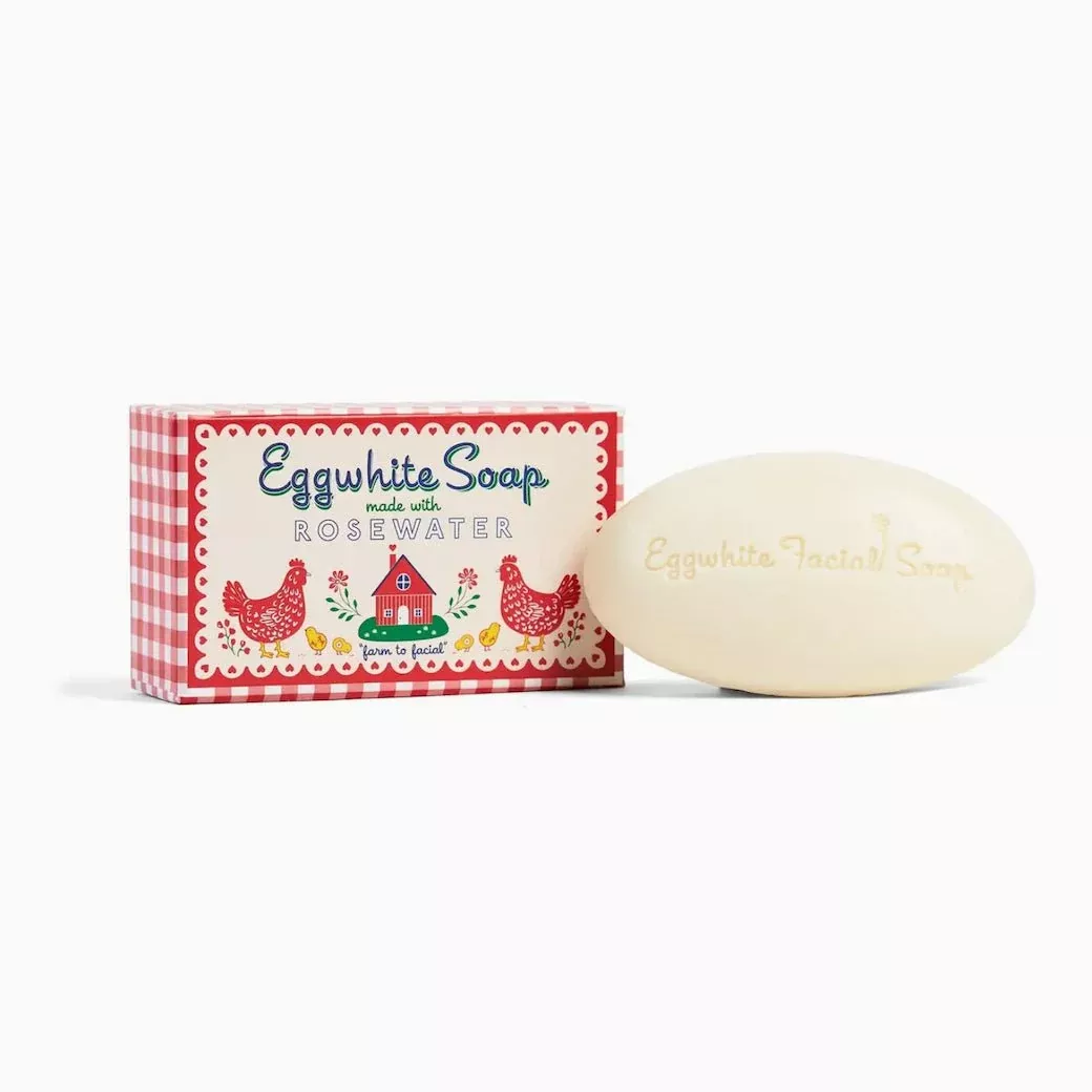 Eggwhite & Rosewater Facial Soap