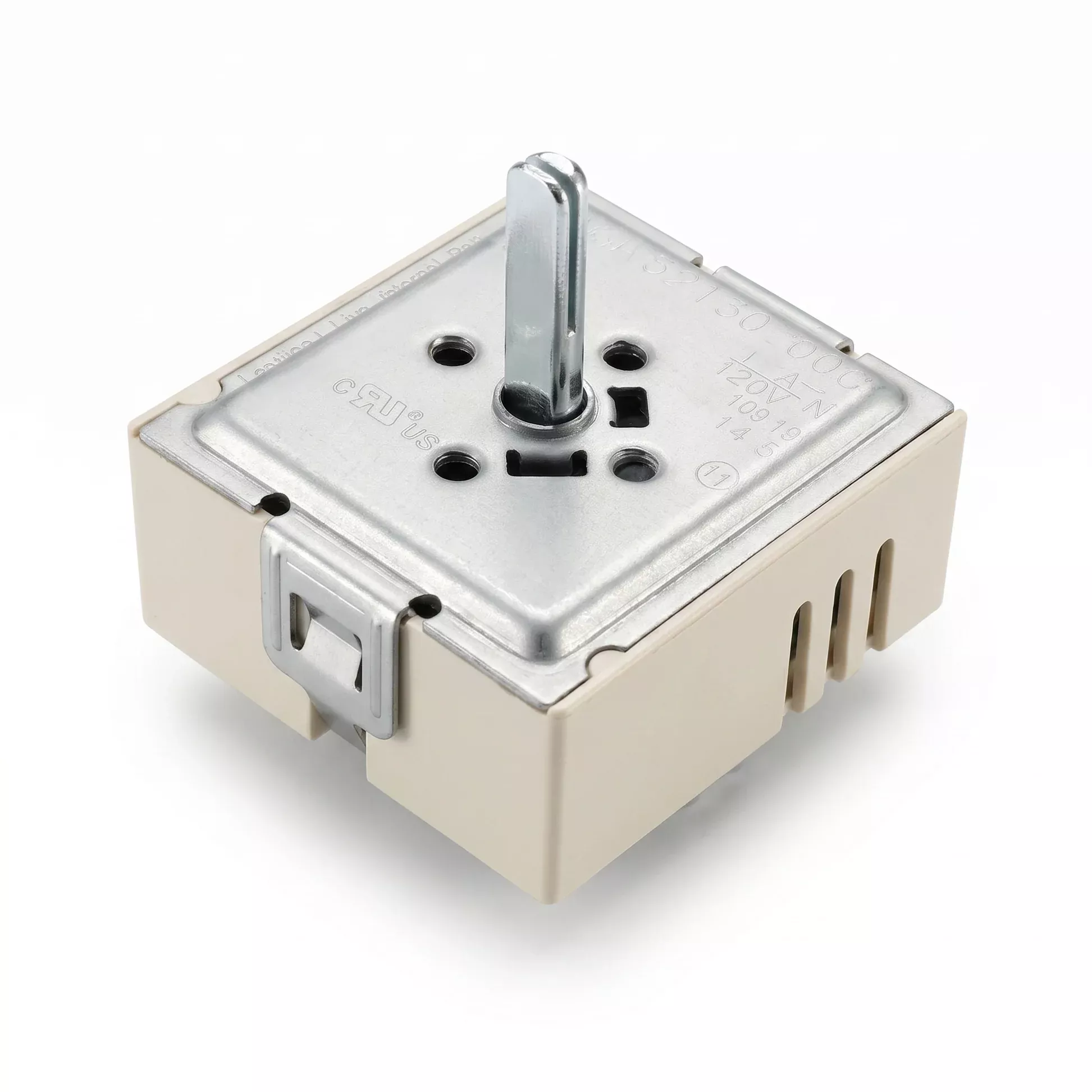 EGO 120V 50.59130.006 15A Infinite Heat Switch Replacement with Split D Shaft