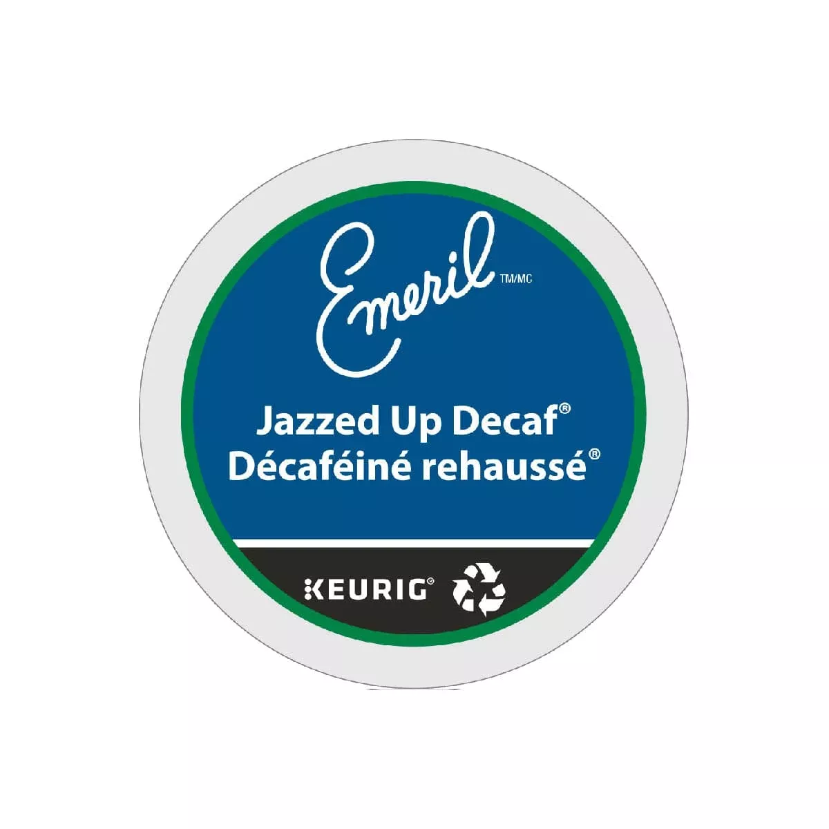Emeril's Decaffeinated Jazzed Up K-Cup Recyclable Pods (Box of 24)