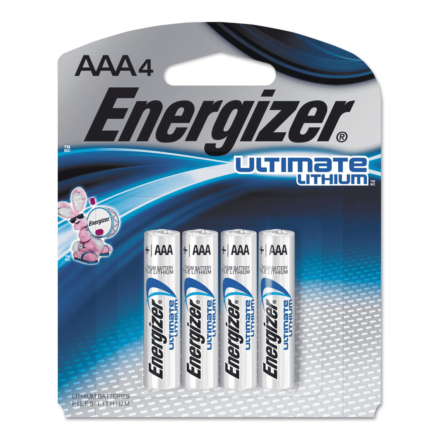Energizer Ultimate Lithium AAA Batteries – 4 Pack