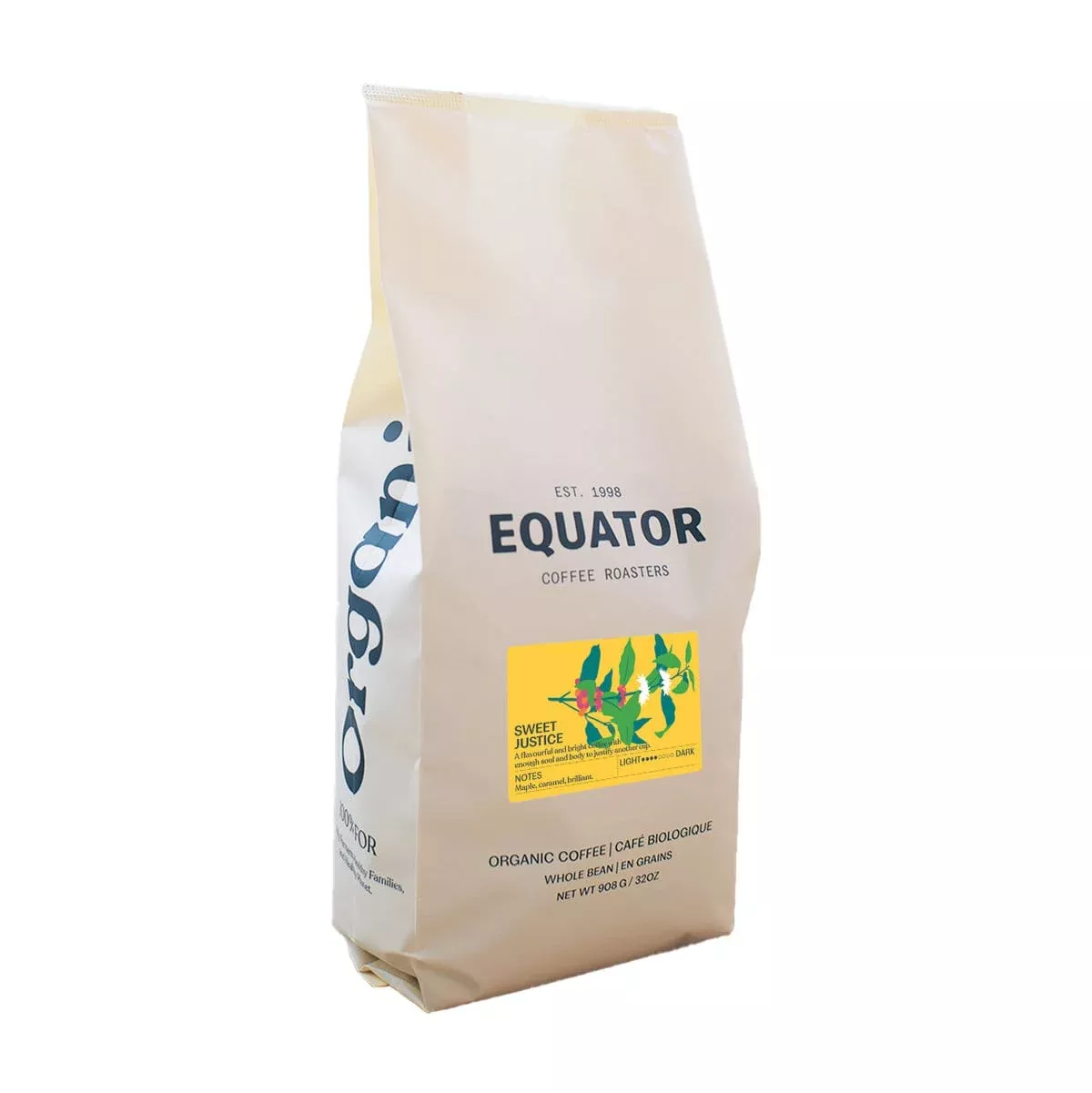 Equator Coffee Roasters Sweet Justice Coffee Bean (908g / 2lb)