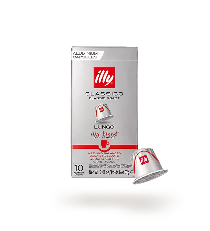Espresso Compatible Capsules Classico Lungo 10s – Medium Roast