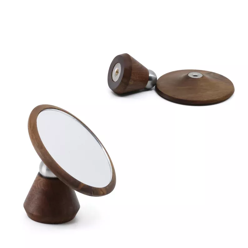 Espresso Shot Mirror Magnetic Adjustable for Bottomless Naked Portafilter, 360 Rotation Adjustable and Magnetic for the Tray