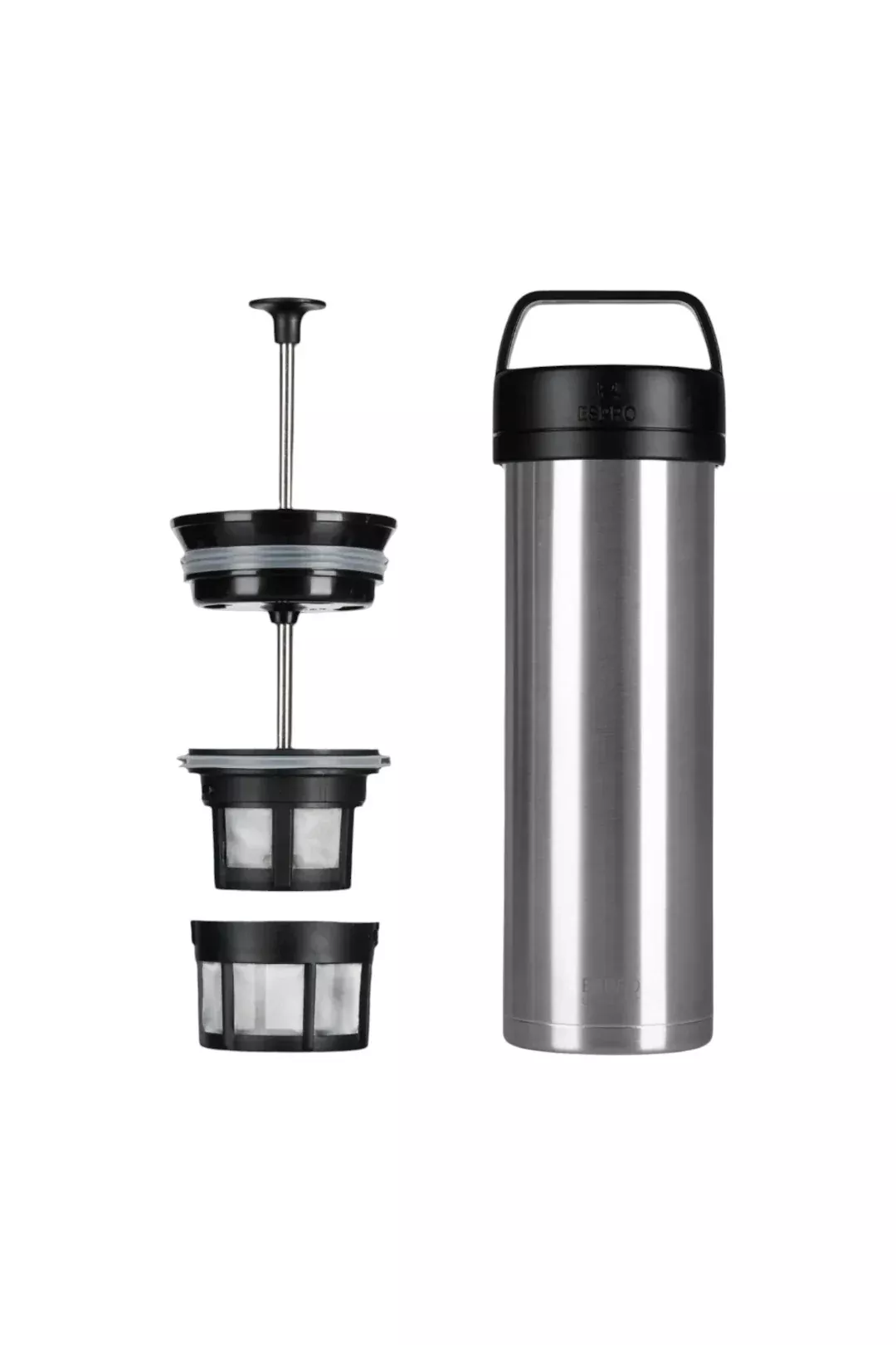 ESPRO P0 Ultralight Travel French Press – Brushed
