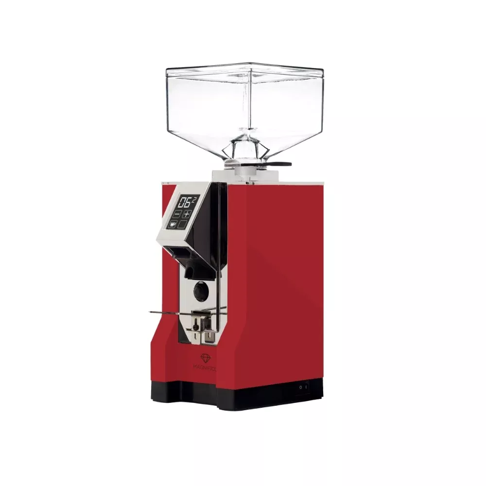 Eureka Mignon Magnifico-55 Digital Grinder - Red
