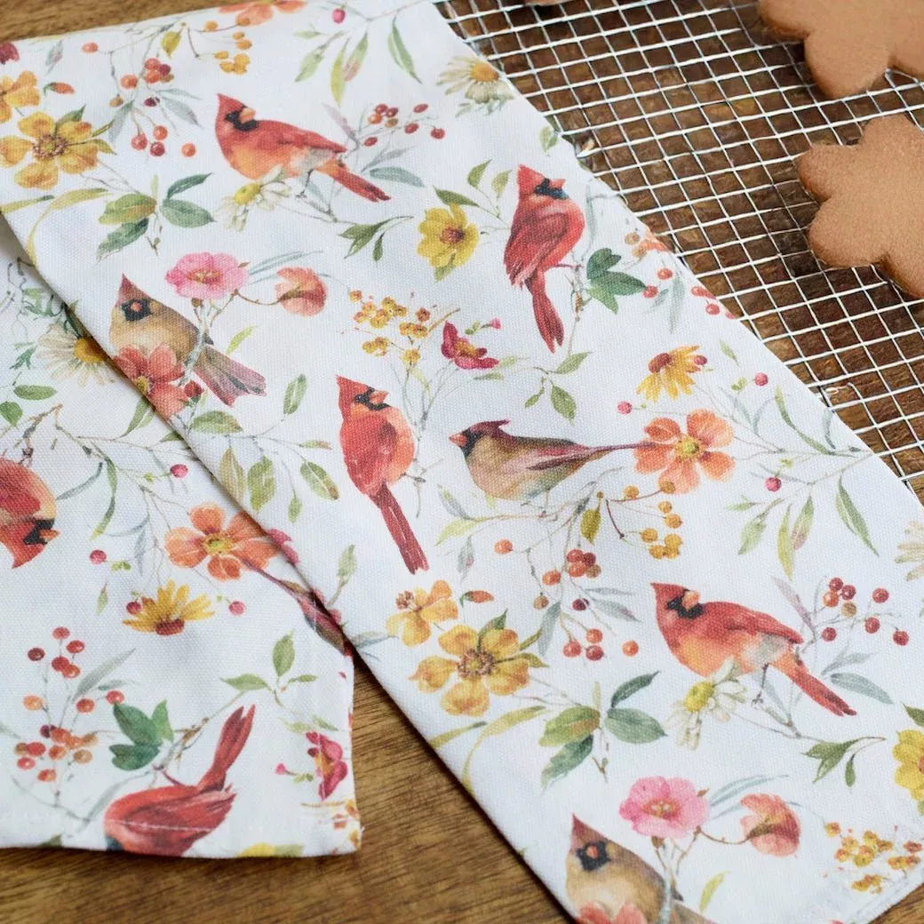 Everyday Cardinals Kitchen Towel