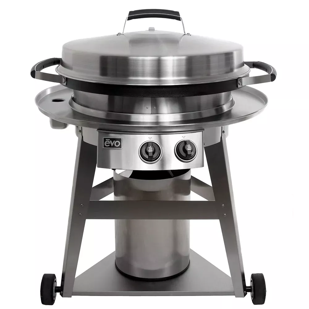 EVO Professional Wheeled Cart with Seasoned Cooksurface- LP