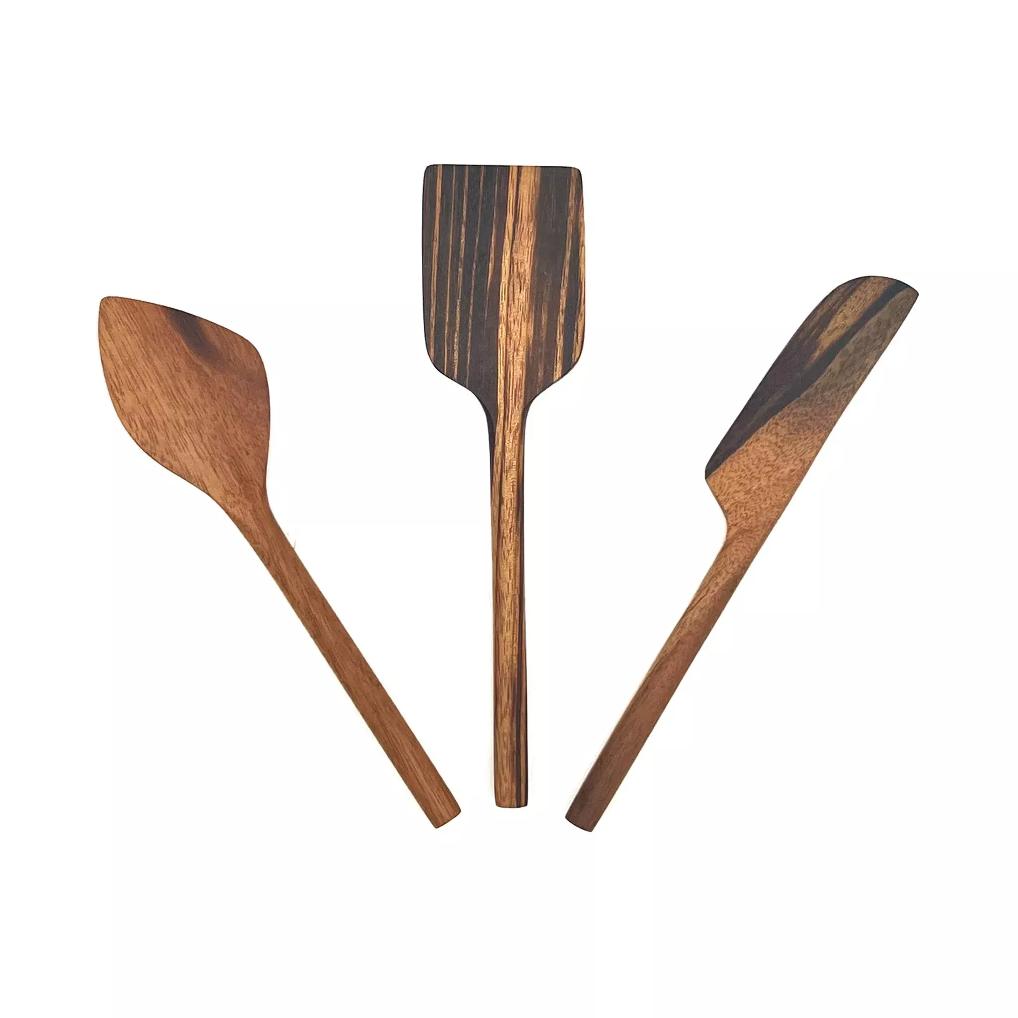Exotic Jobillo Wooden Cheese Knives