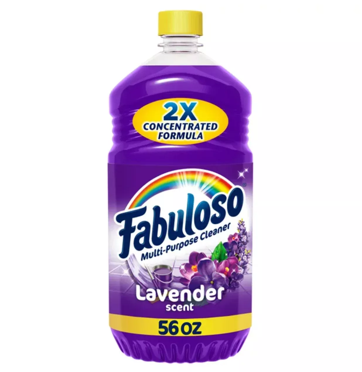Fabuloso New 2X Concentrated Formula Multi-Purpose Cleaner - Lavender - 56 oz
