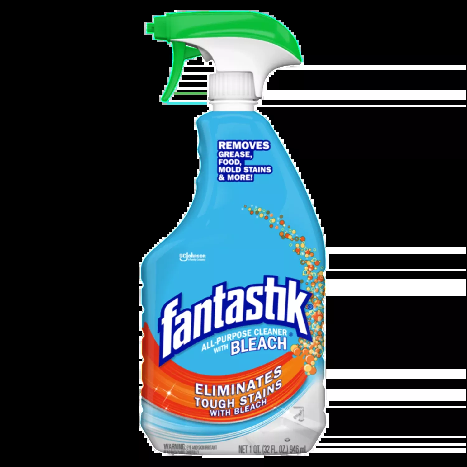 Fantastik All Purpose Cleaner With Bleach, 32 oz